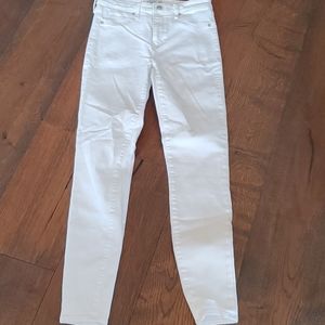 Abercrombie white jeans